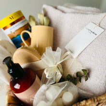 Load image into Gallery viewer, Image of relaxation gift basket in Fort McMurray, Alberta.