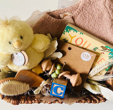 Load image into Gallery viewer, Image of baby gift basket in Fort McMurray, Alberta.