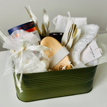 Load image into Gallery viewer, Image of small relax gift basket in Fort McMurray.