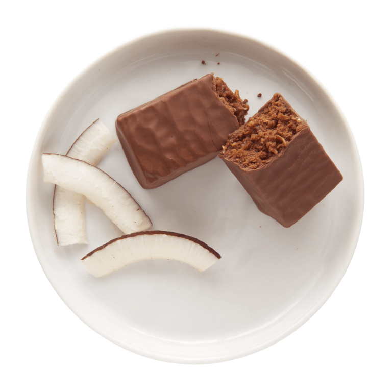 Chocolatey Coconut Protein Bars